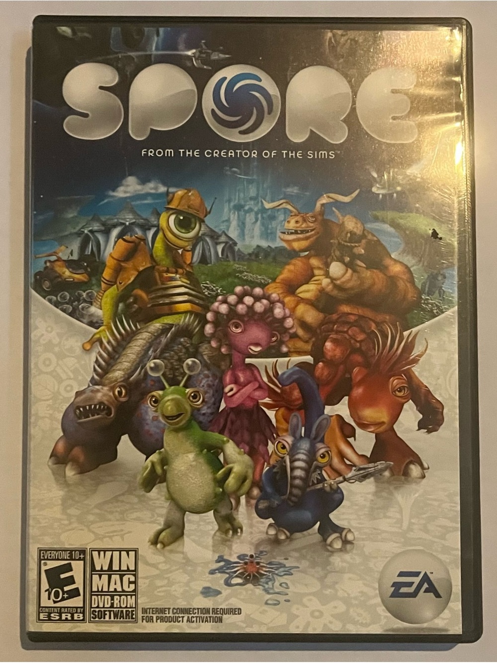 MAC and WIN Spore, from the Creator Of The Sims PC Game